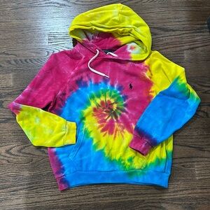 Ralph Lauren Polo - Tie Die Shrunken Fit Hoodie